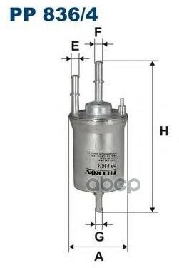 Фильтр Топливный Filtron арт. PP8364