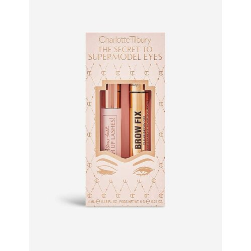 CHARLOTTE TILBURY Набор для макияжа глаз тушь 4мл и фиксатор бровей 6гр THE SECRET TO SUPERMODEL EYES