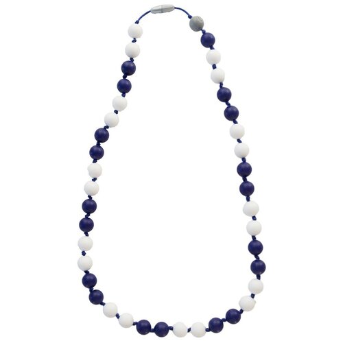 Слингобусы Itzy Ritzy Teething happens round bead necklace, Anchors Aweigh