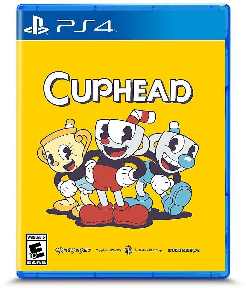 Игра Cuphead, для PlayStation 4, с русскими субтитрами, полное издание