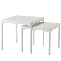 HEMBJUDEN хембьюден IKEA Комплект столов, 2 шт, белый