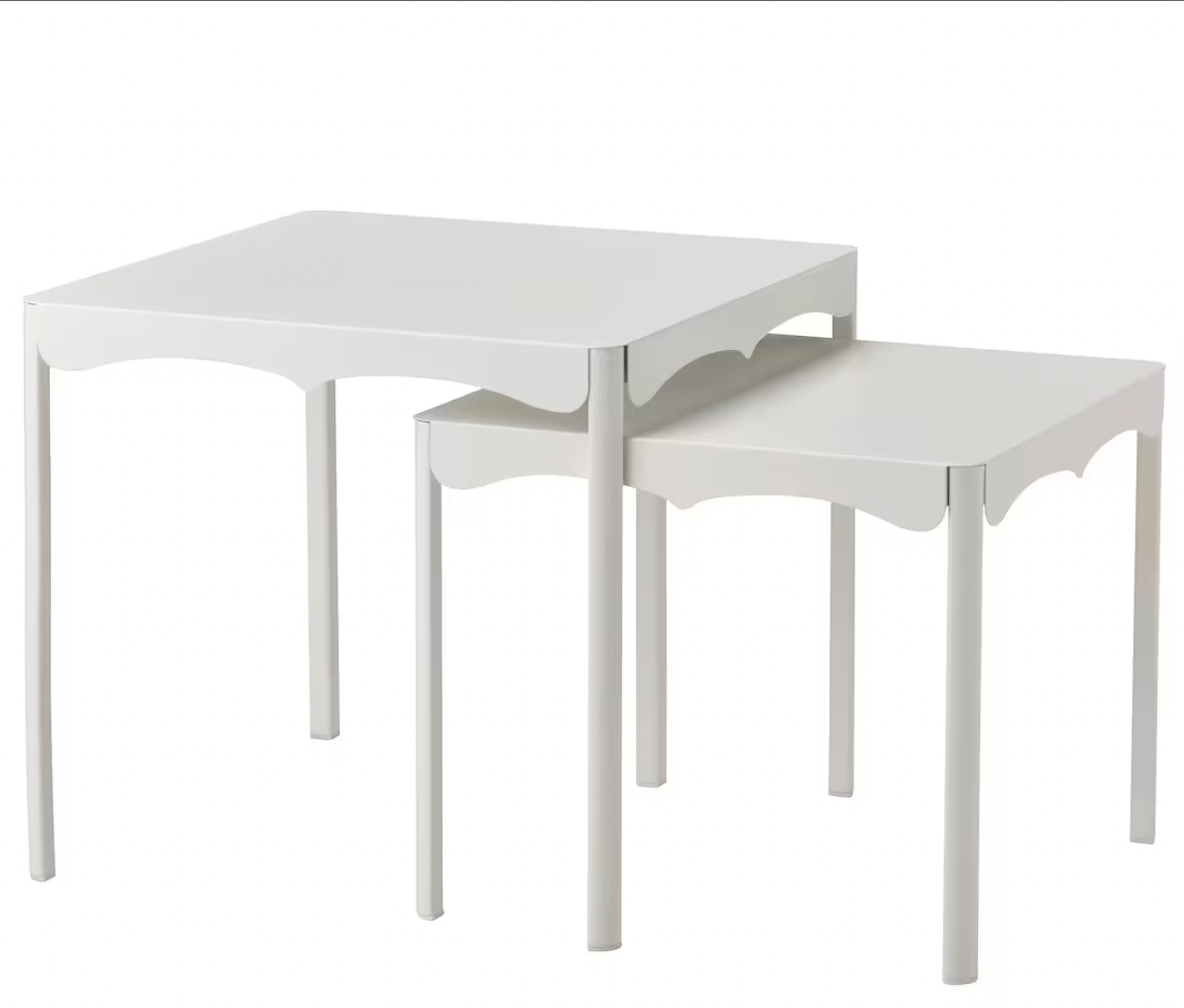 HEMBJUDEN хембьюден IKEA Комплект столов, 2 шт, белый