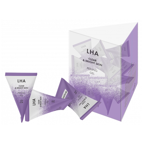 фото J:on lha набор гель-пилинг для лица clear&bright skin peeling gel, 20 шт * 5гр