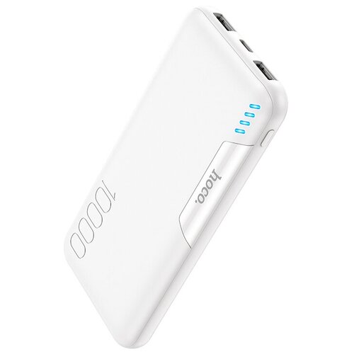 Внешний аккумулятор 10000 mAh J82 HOCO белый 100800₽