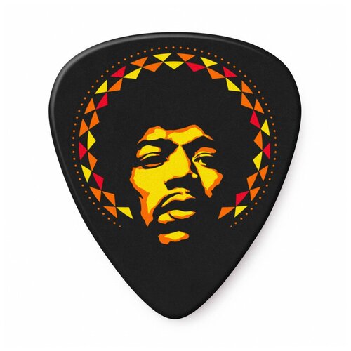 Dunlop JHP16HV Jimi Hendrix Aura Mandala Набор медиаторов (6шт)