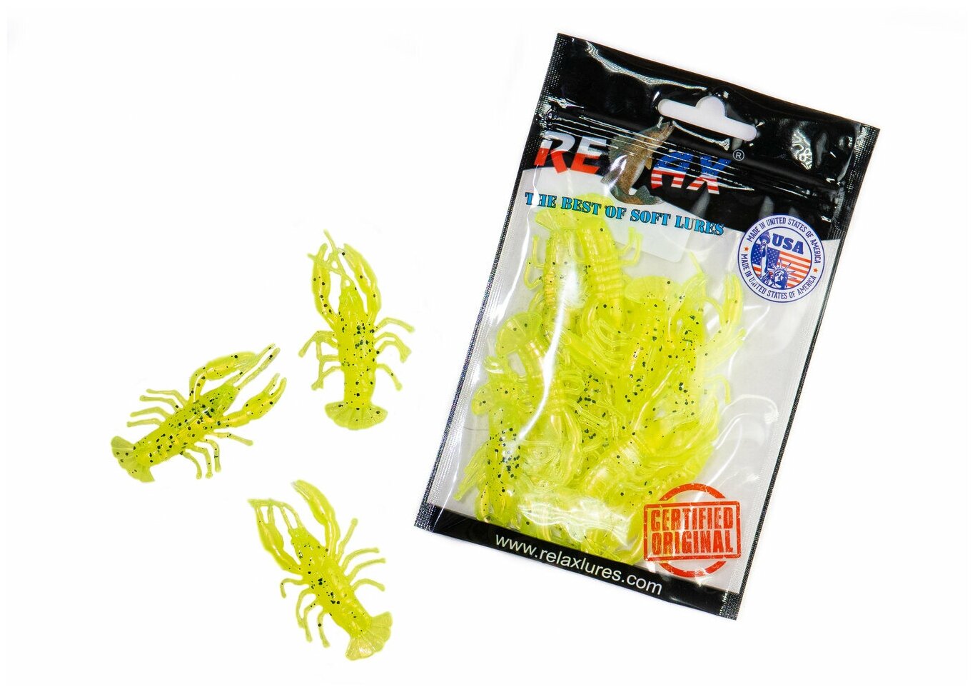 Приманка RELAX CRAWFISH 2" (5,5 см) L086 10шт