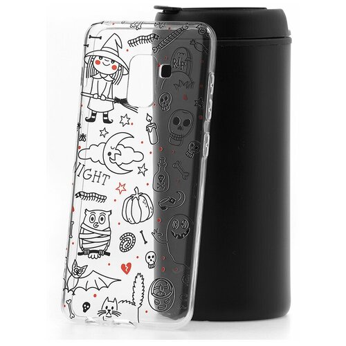 фото Чехол на samsung galaxy a8 2018 (a530) kruche print хэллоуин кruче