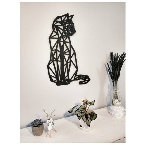Геометрическое панно Woodcarver «Кошка»
