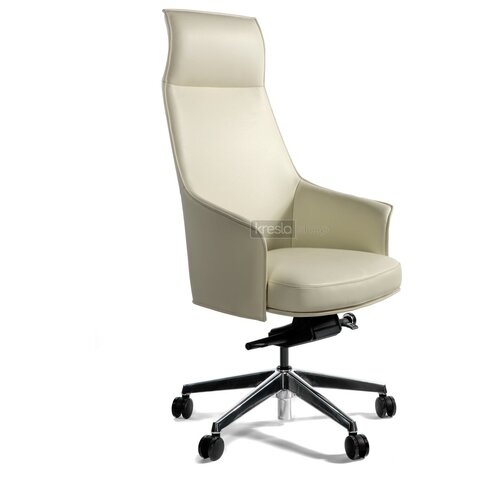 Компьютерное кресло для руководителя Norden Бордо A1918 ivory leather