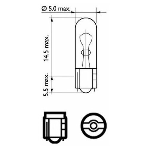 фото Лампа накаливания philips 12521cp для volvo 850, c70 i