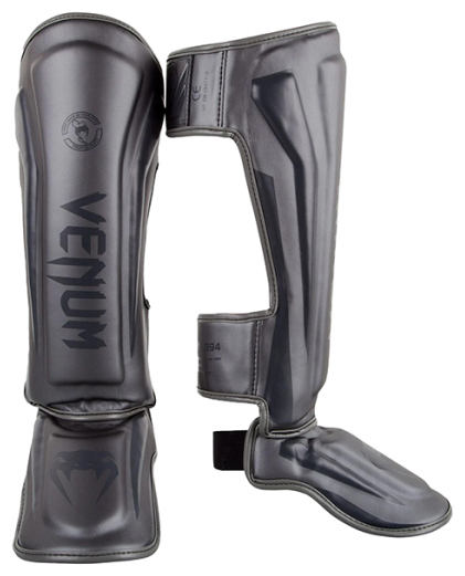 Щитки Venum Elite Standup Grey/Grey (L)