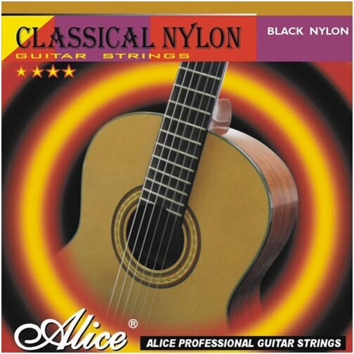 Струны для классической гитары нейлоновые ALICE A105BK