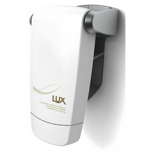 фото Комплект мягкий шампунь и гель для душа soft care lux 2in1 250мл и настенное крепление soft care sensations diversey