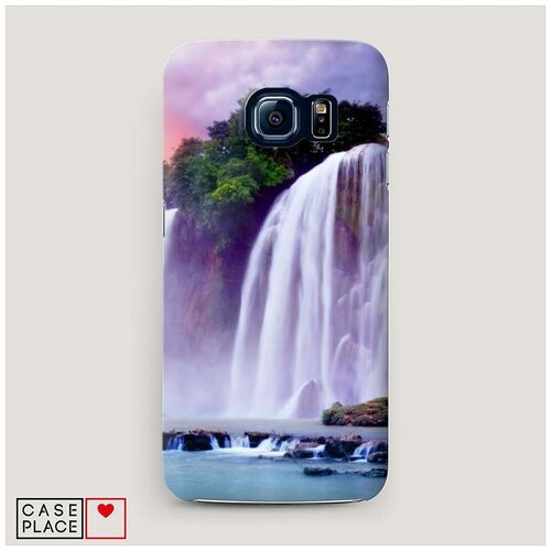 фото Чехол пластиковый samsung galaxy s7 водопад 10 case place