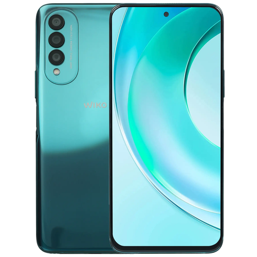 Смартфон Wiko T50 6/128 ГБ, Dual nano SIM, зеленый смартфон wiko t50 helio g85 6 гб озу 128 гб пзу 40 вт быстрая зарядка 64 мп тройная камера 6 6 дюйма fhd дисплей мобильные телефоны 2022