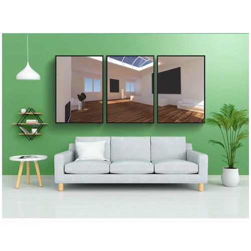 фото Набор модулных постеров для интерьера "галерея, картинки, презентация" 60x90 см. в тубусе, без рамки lotsprints