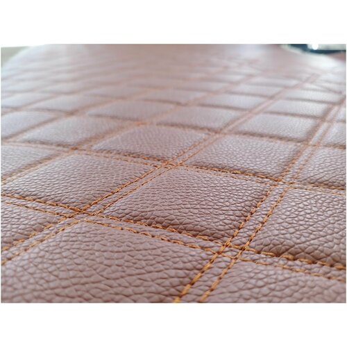 Экокожа стеганая прошитая 