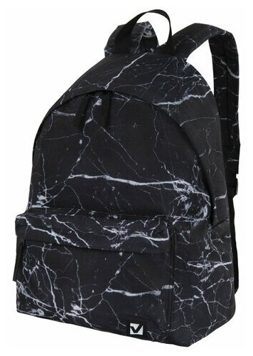 Рюкзак BRAUBERG универсальный, сити-формат, Black marble, 20 литров, 41х32х14 см, 270790
