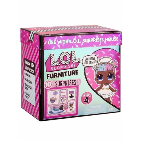 L.O.L. Surprise! / Игровой набор с куклой, тележка со сладостями Furniture Sweet Boardwalk (серия 4), L. O. L. Surprise! игровой набор wonderworld мороженое с аксессуарами