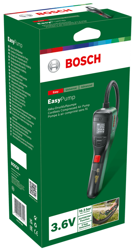Аккумуляторный пневмонасос Bosch EasyPump 0603947000 - фото №14