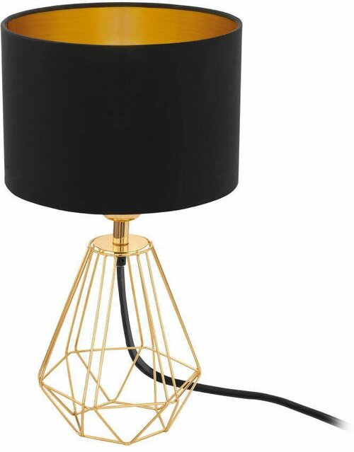 Лампа декоративная EGLO Carlton 2 95788, E14, 60 Вт, золотой