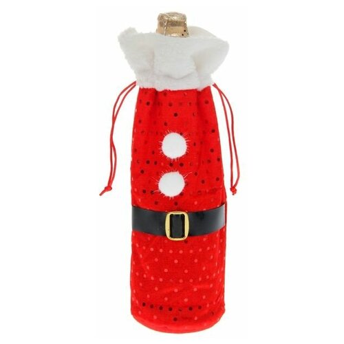 фото Чехол на бутылку «дед мороз» страна карнавалия