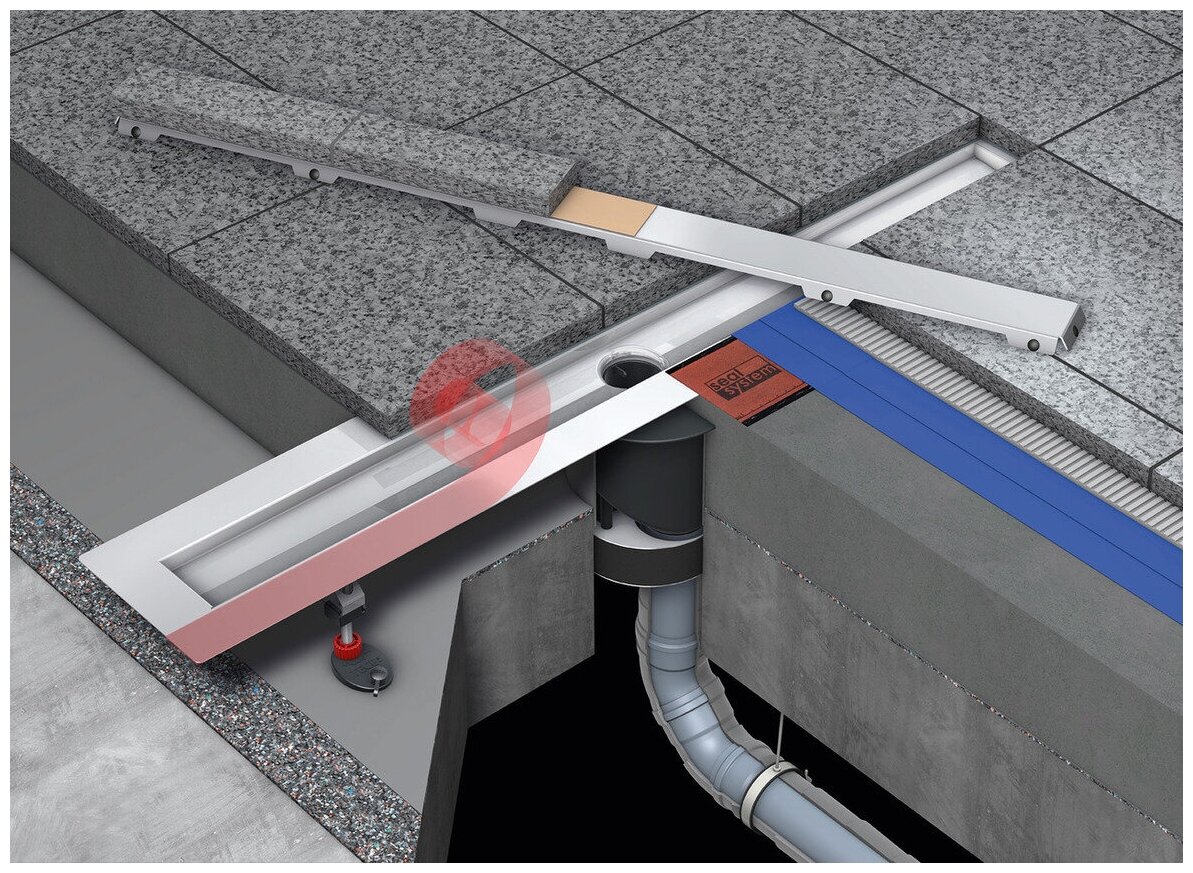 Дренажный канал TECE TECEdrainline 650800 - фотография № 6