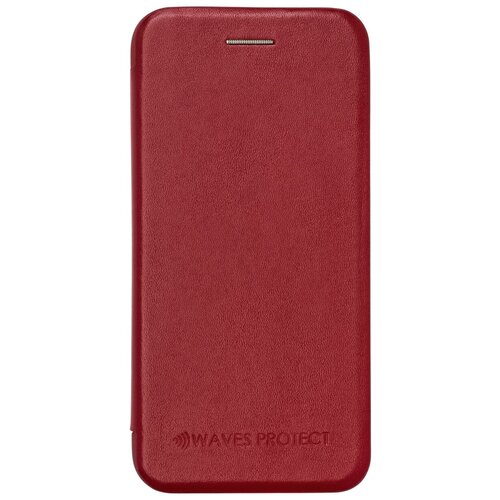 фото Чехол кожаный iphone 11 red waves protect