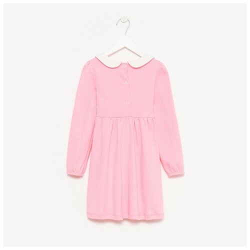 Ivashka Платье для девочки, цвет розовый, рост 86 см платье ivashka хлопок флористический принт размер 36 розовый