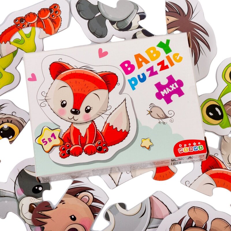 Baby Puzzle. Лесные животные (3843) Дрофа Медиа - фото №2