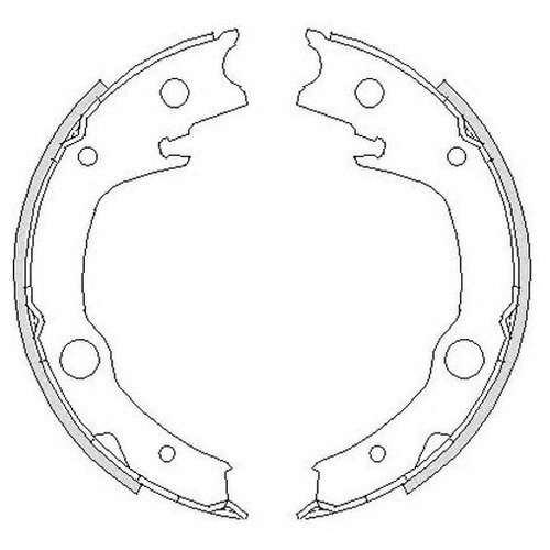 Комплект Тормозных Колодок, Стояночная Тормозная Система Road house арт. 472900
