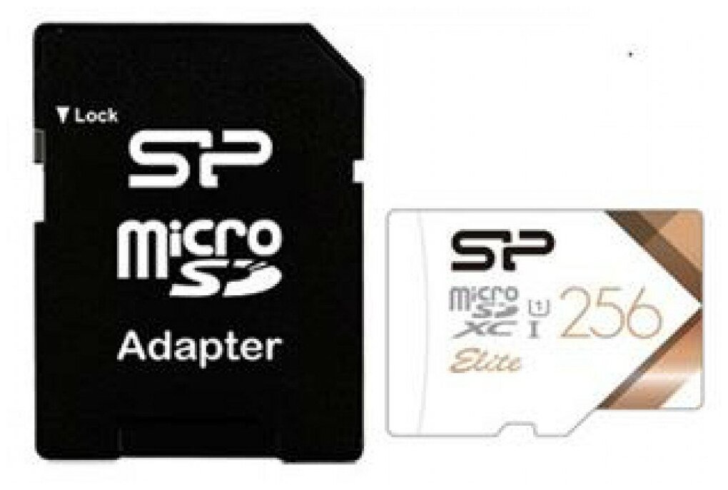 Карта памяти 256GB Silicon Power SP256GBSTXBU1V21SP microSDXC Class 10 UHS-I (SD адаптер) Colorful