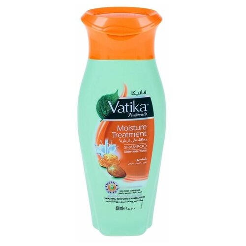 Шампунь для волос Dabur VATIKA Naturals Moisture Treatment увлажняющий, 400 мл four reasons шампунь для волос original moisture ultra 500 мл