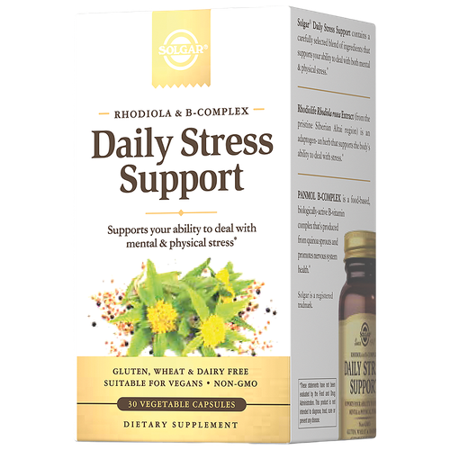 Купить Солгар Дневной стресс-контроль капсулы массой 924 мг, 30 шт, Solgar Inc.