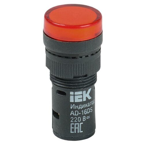 Арматура светосигнальная AD-16DS 230В красн. IEK BLS10-ADDS-230-K04-16 (50шт.) арматура светосигнальная ad 16ds 230в красн iek bls10 adds 230 k04 16 50шт