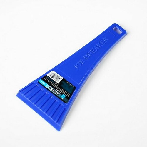 Скребок автомобильный синий 180 мм 4 шт 197₽