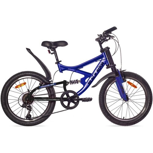 Велосипед Black aqua Mount 1222V 20 (синий-чёрный)