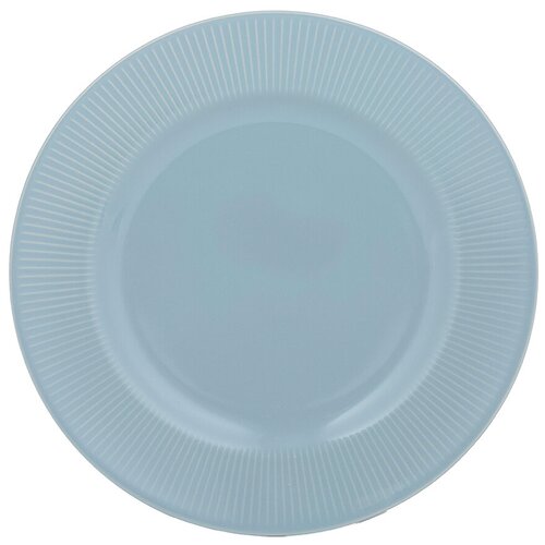 фото Обеденная тарелка linear 27 см синяя mason cash