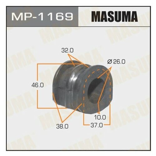 MP-1169_втулка стабилизатора заднего! \ Nissan Teana J31 03-08 MASUMA MP1169