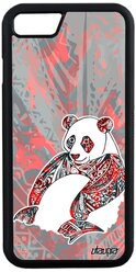 Защитный чехол для смартфона // iPhone SE 2020 // "Панда" Бамбук Panda, Utaupia, розовый