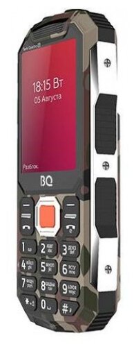 Мобильный телефон BQ Tank Quattro Power 2817, черный - фото №2