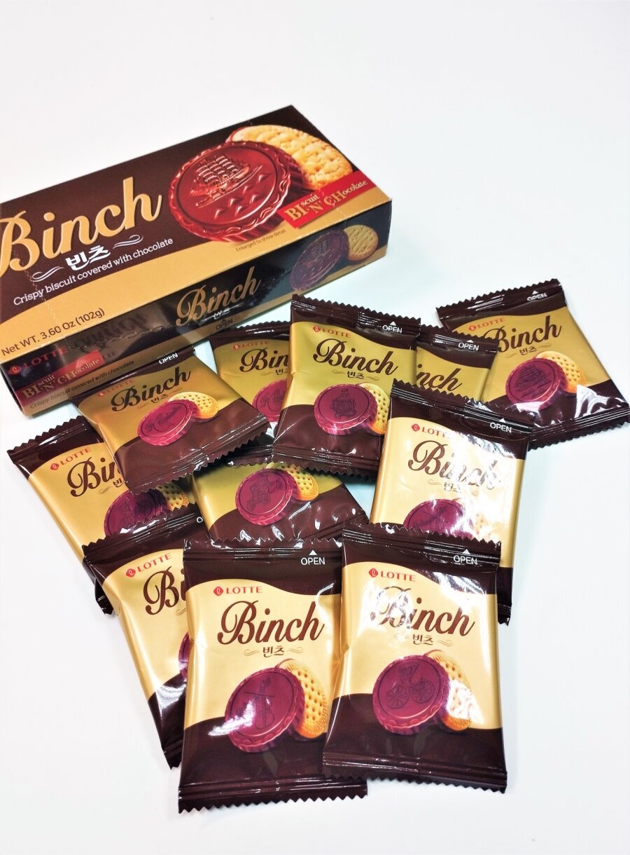 Печенье бисквитное в шоколаде Binch (Бинч), 2 упаковки - фотография № 3
