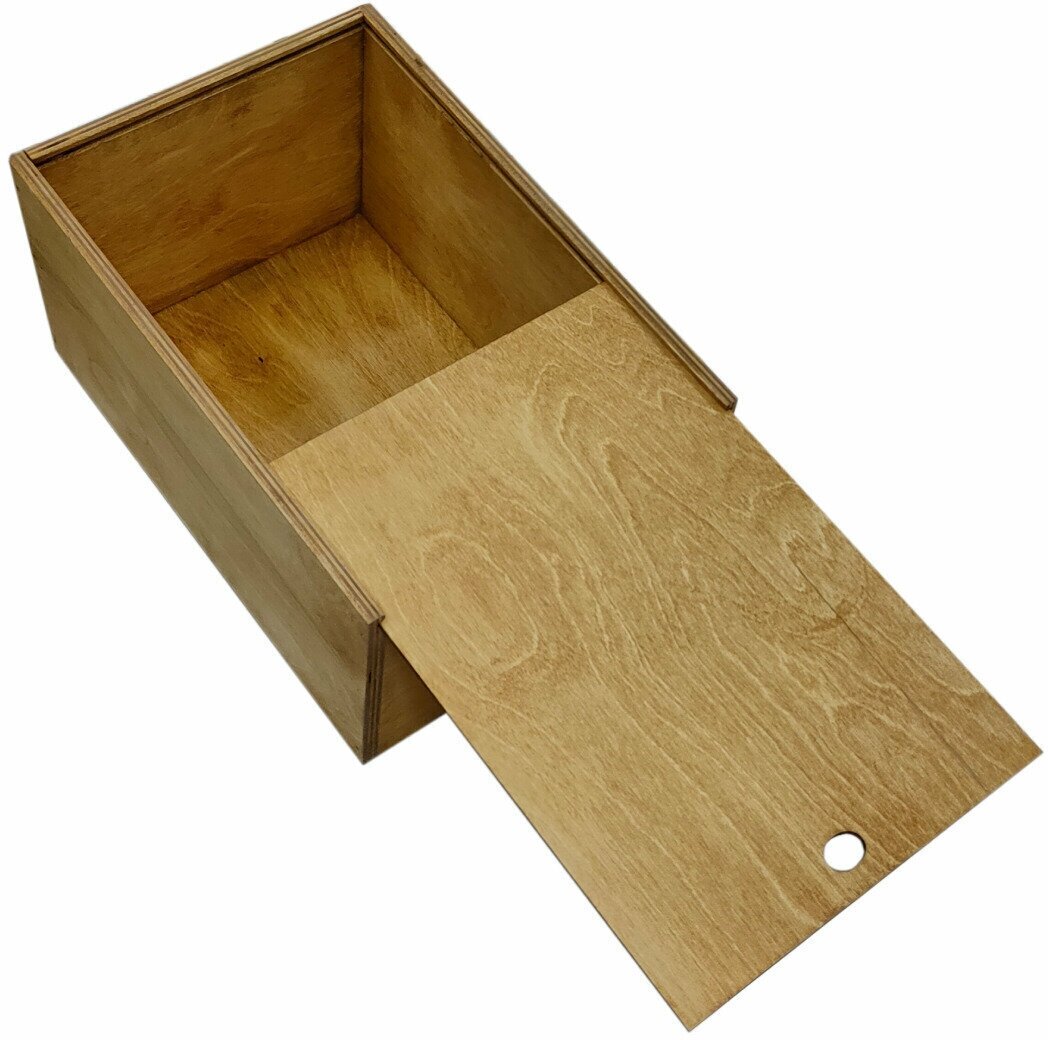 Ящик для хранения ZELwoodBOX, 32 х 22 х 16,5 см, дуб - фотография № 2
