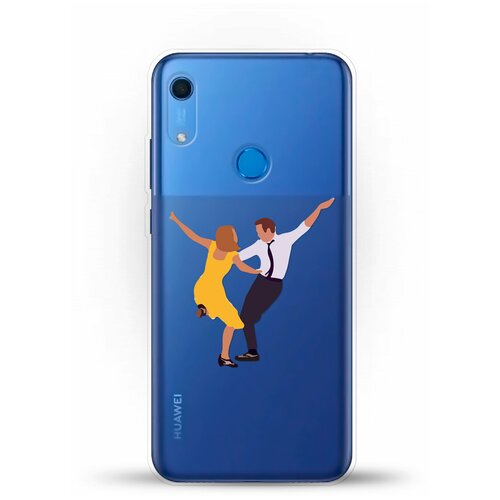 фото Силиконовый чехол миа и себастьян на huawei y6s andy & paul