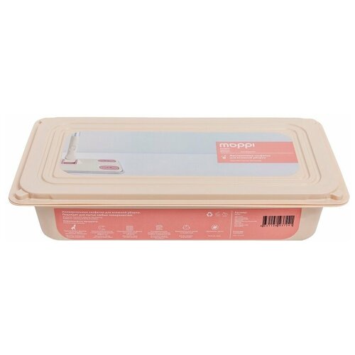 MOPPI / Салфетки антибактериальные универсальные из нетканых волокон для влажной уборки с 24 шт. Корея.