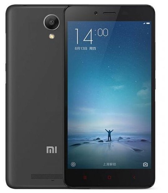 Смартфон Xiaomi Redmi Note 2 16GB 2/16 ГБ, 2 micro SIM, черный