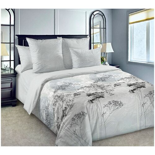 фото Постельное белье «каллиграфия 1», перкаль (семейное) н текс-дизайн