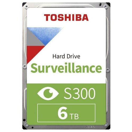 Toshiba 6TB Surveillance S300 HDWT860UZSVA HDKPB06Z0A01S 2382900₽