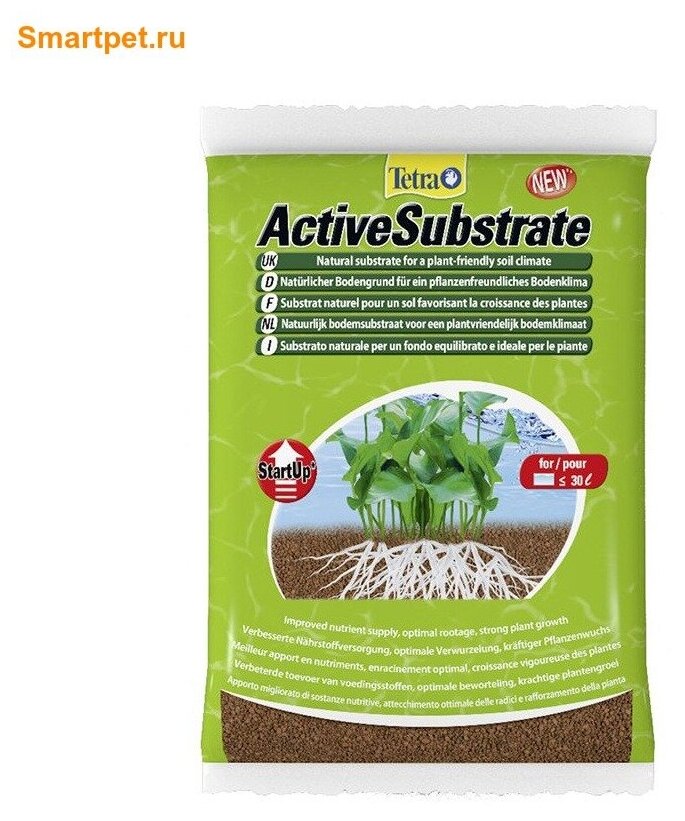 Грунт натуральный Tetra ActiveSubstrate 6 л, для водных растений - фотография № 17