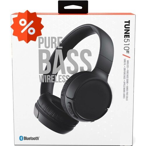 Беспроводные наушники Tune черные 510 Вт 129900₽